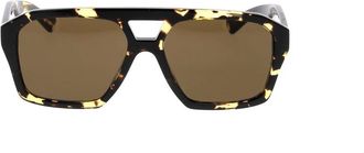 Bottega Veneta Zonnebril - unisex - Accessoires - Bruin - Maat: ONE Size