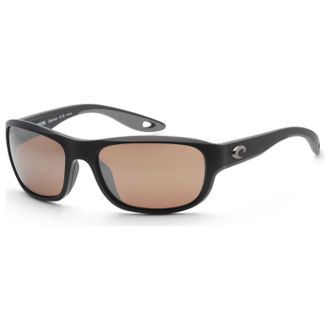 Costa Costa del Mar Mens 58mm Black Sunglasses 6S9119-911903-58