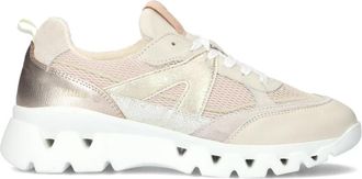 Fred De La Bretoniere Golden Nona Eef Sneakers - Dames - Sneakers - Beige - 38 EU - Leer - Schoenen