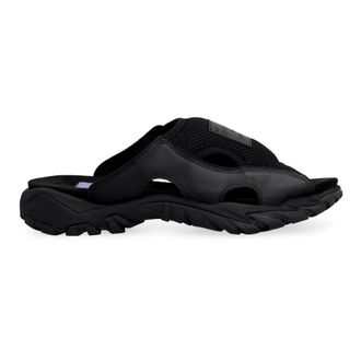 Alexander McQueen Alexander McQueen, Sliders, male, Black, Size: 4 US Slippers