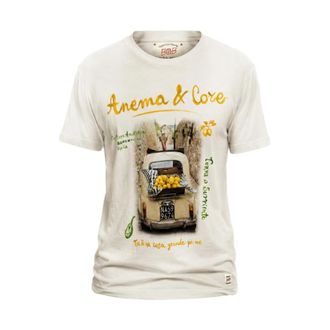 Bob Short Sleeve Printed T-Shirt - male - Bob - T-Shirts - White - M - Tops