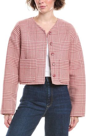 Splendid Tiffany Plaid Wool-Blend Jacket
