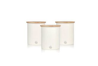 SWAN Nordic Set of 3 Cannisters in White at Nordstrom