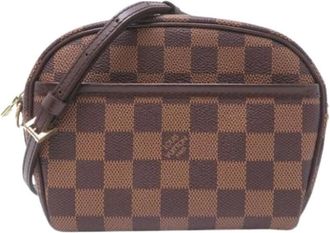 Louis Vuitton Pre-owned Cross Body Bags, female, Brown, Size: ONE SIZE Pre-owned Canvas Cross Body Bag
