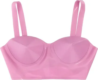 Maison Margiela Multicolor Lurex Womens Bra