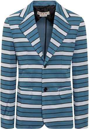 Marni Blazer a righe - Blu