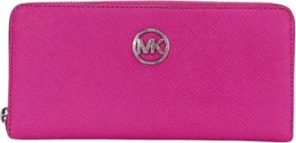 Michael Kors Pre-owned Wallets, female, Pink, Size: ONE SIZE Pre-owned Leather Wallet