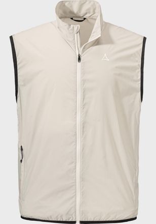 Sch&ouml;ffel Funktionsweste SCH&Ouml;FFEL Vest Style Cannobio MNS, Herren, Gr. 48, beige (9040, natur), Oberstoff: 100% Nylon; (Coating: Polyurethan), ohne Ausschnitt, 