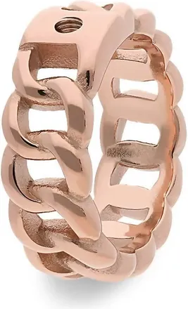 Qudo Womens Liberi Ring In Rose Gold