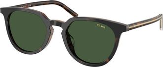 Prada PR D15SD Asian Fit 20P40P Mens Sunglasses Tortoiseshell Size 52