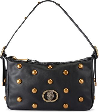 Kurt Geiger Chelsea Stud Soft Leather Shoulder Bag in Black/comb at Nordstrom Rack