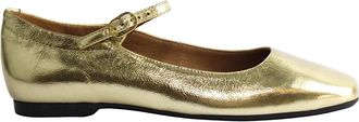 Carmens Ballerina Laminato - Dames - Ballerinas - Geel - 37 EU - Schoenen