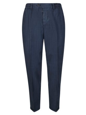 PT01 Tapered Carrot Fit Cotton Trousers