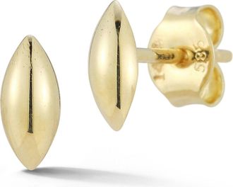 Ember Fine Jewelry 14K Gold Marquise Studs