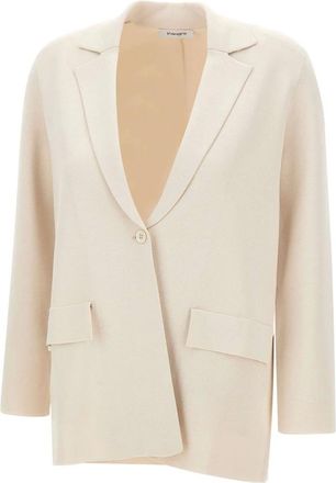 KANGRA Jassen, Dames, Beige, L, Milano Stitch Blazer