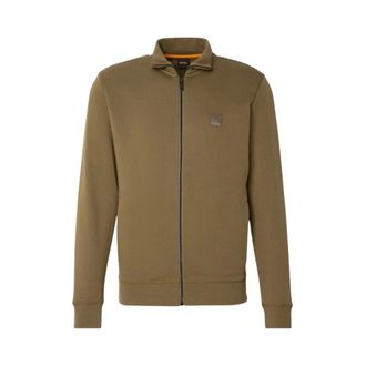 HUGO BOSS Heren, Sweatshirts & Hoodies, Bruin, Maat: M Katoen
