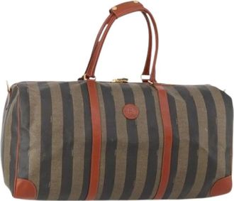 Fendi Pre-owned Vintage Boston Bag - Dames - Vintage Weekendtas - Veelkleurig - ONE Size - Leer - Vintage
