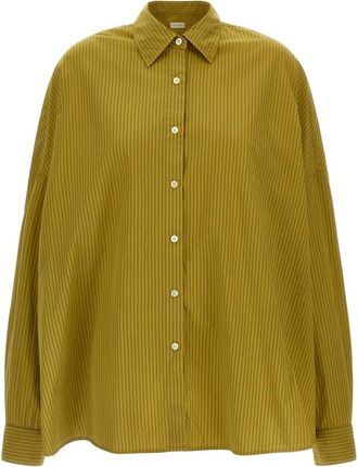 Dries Van Noten Casia Shirt - Blouses & Shirts - Mujer - Verde - S