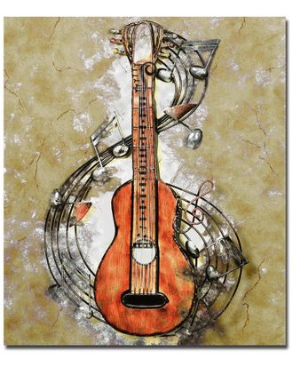 Ready2HangArt Ready2hangart Muzik Xvii Wrapped Canvas Wall Art By Tristan Scott