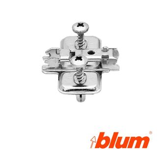 Blum Base Cruz Zamak Clip Top 18mm C.excentrica Tornill O Blum