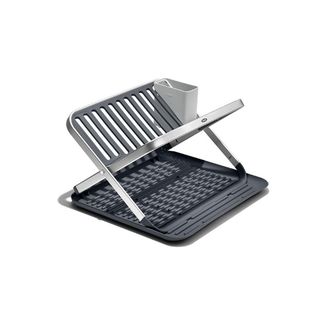 Oxo Escurridor De Platos Plegable De 2 Niveles - Ox13322800 Oxo