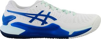 Asics Asics Gel-Resolution 9 Clay Womens White Tennis Shoes - Size UK 7.5