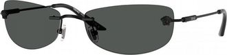 Versace VE2279 100087 Silver/Dark Grey