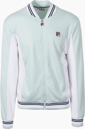 Fila Mens FILA SETTANTA TRACK TOP SURF SPRAY/NAVY/WHITE - Surf Spray Navy White - Size: SIZE 2xl