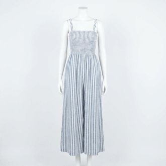 Z Supply Womens Nadine Striped Midi Dress In Boathouse