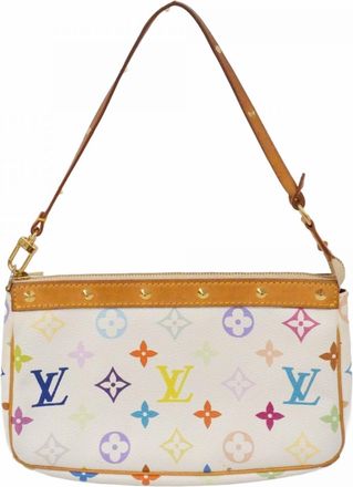 Louis Vuitton Blanc Pouch (Pre-Owned)