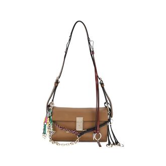 Prada Brown Calf Leather Bos Taurus Shoulder Womens Bag