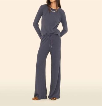Xirena Theo Long Sleeve Top In Grey Smoke
