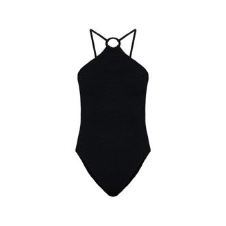 Hunza G Jasmine Ring Crinkle Swimsuit