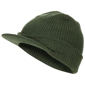 MFH Max Fuchs Mens US Jeep Cap Acrylic OD Green