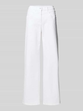 Raphaela by Brax Flared Fit Jeans mit Eingrifftaschen Modell Laura in Weiss, Gr&ouml;&szlig;e 38