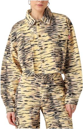 Harper & Yve Jassen, Dames, Veelkleurig, XS, Denim, Casual Zomer Denim Jas Willow-ja