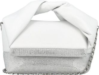 J.W.Anderson Crystal Midi Twister Tas - Dames - Schoudertassen - Wit - ONE Size - Leer - Tassen