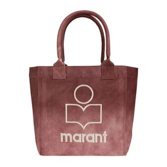 Isabel Marant Yenky Small Bag - Dames - Tassen - Roze - Maat: ONE Size Katoen