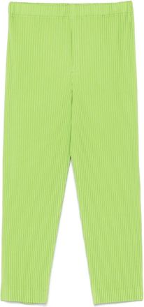 Homme Plissé Issey Miyake Pantaloni Mc March - Verde