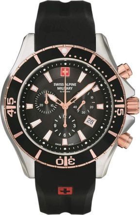 Swiss Alpine Military Watches - Heren - Horloges - Zwart - ONE Size - Accessoires