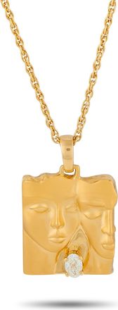 Carrera y Carrera 18K Yellow Gold 0.50ct Diamond Pendant Necklace CC08-051926