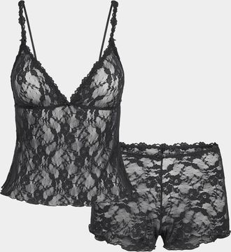 SKIMS Stretch Lace Cami and Short Set