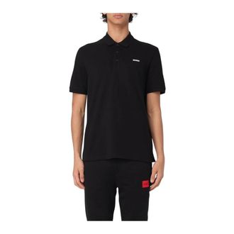 HUGO BOSS Polo Shirts, male, Black, XS, SlimFit Polo Shirt Short Sleeve