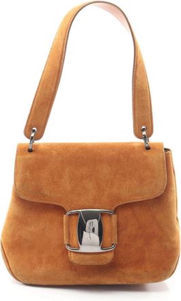 Ferragamo Suede Handbag (Pre-Owned)