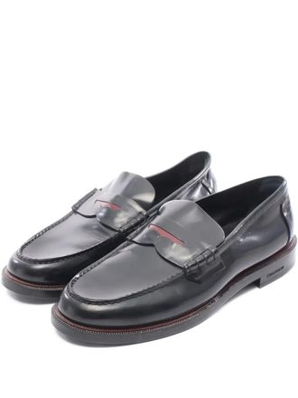 Burberry 2000s leren loafers - Zwart