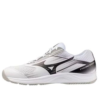 Mizuno Cyclone Speed 5 Volleyball Wide Width 3E White Black V1GA258059