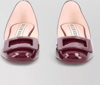 Roger Vivier leather ballerina shoes