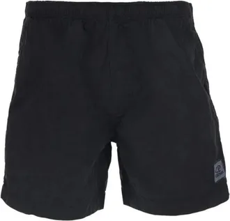 C.P. Company C.p. Company, Badmode, Heren, Zwart, L, Nylon, Eco-Chrome R Zwemshorts