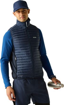 Regatta Mens Andreson Hybrid Bodywarmer Warm Insulated Padded Outdoor Hiking Gilet