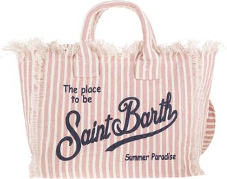 MC2 Saint Barth Colette Leinenhandtasche